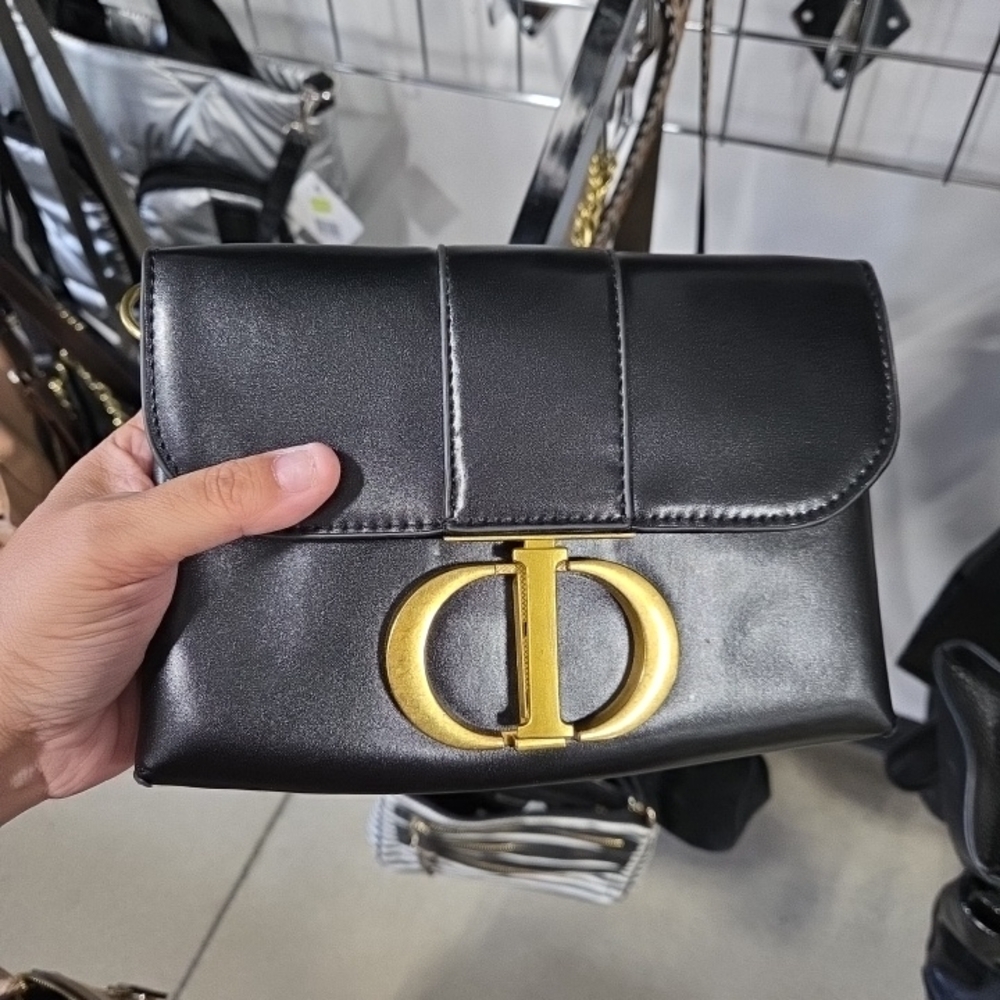 Black and Gold Designer Clutch